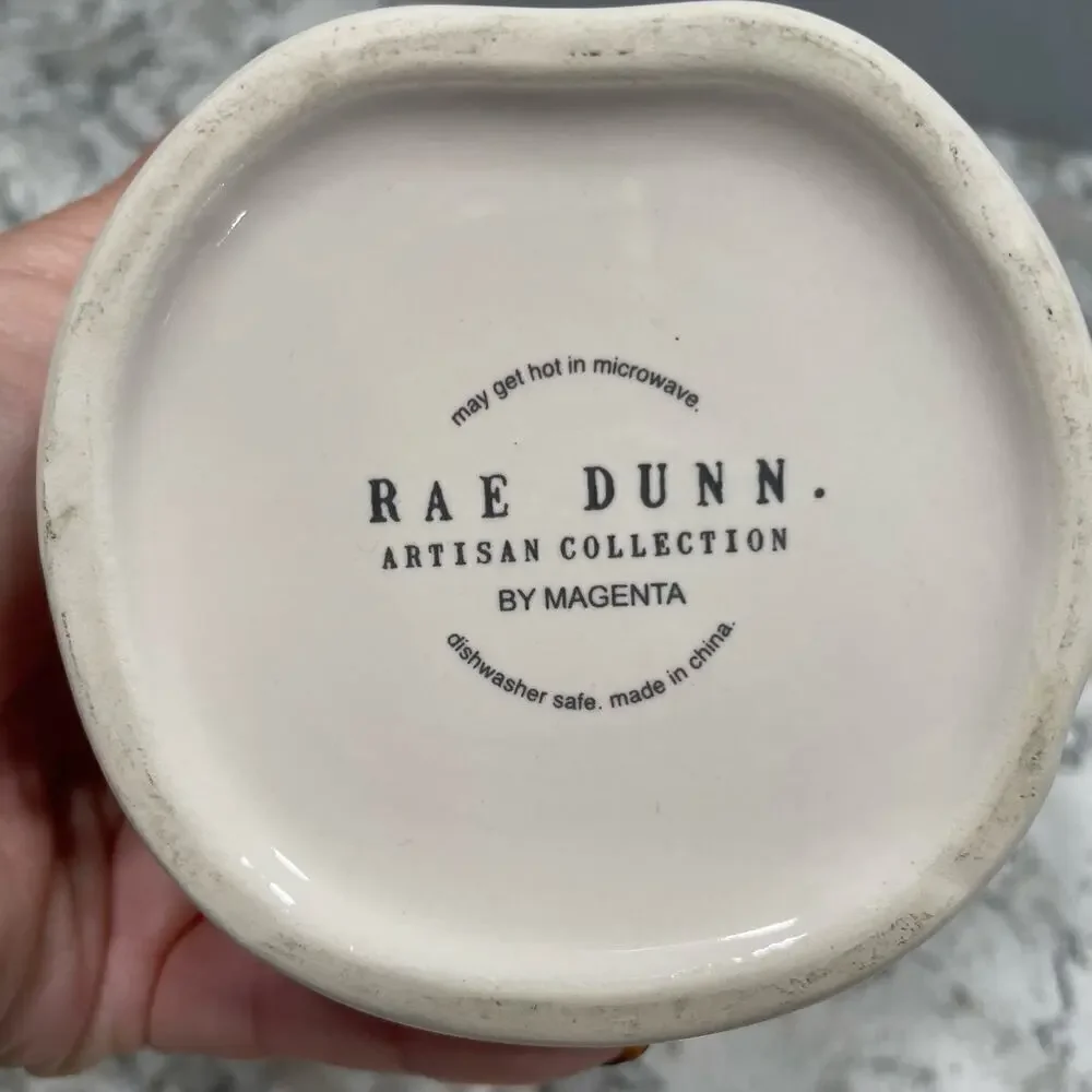 Rae Dunn mug coffee tea farmhouse country chic PATIENCE